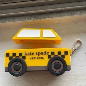 RELIST - Kate Spade “On A Roll” Taxi AirPods Pro Case
